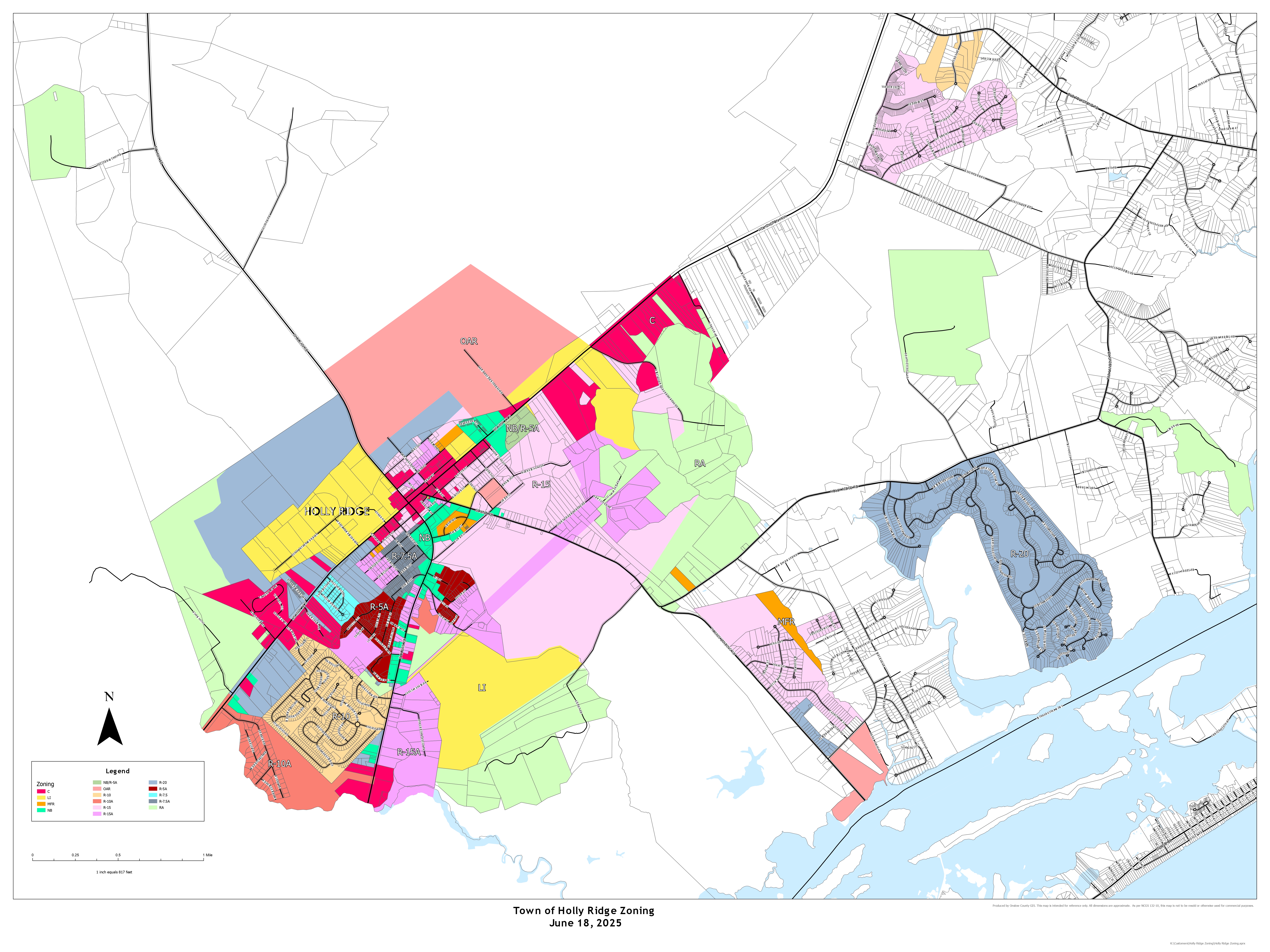 Planning Zoning Map
